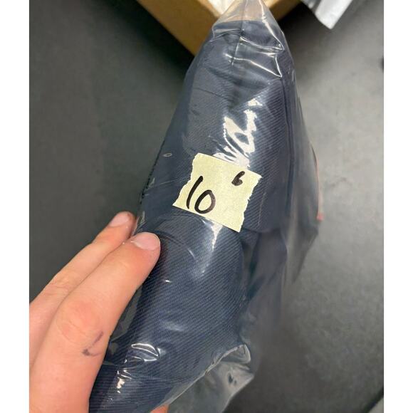 VINTAGE Sears Roebucks Bootcut Jeans Mens 40x32 Blue Incredi-Cloth Deadstock NWT - Picture 6 of 6